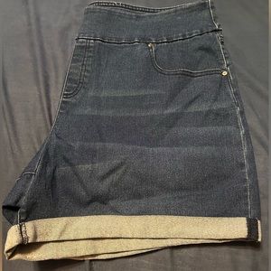 time and tru blue jean shorts